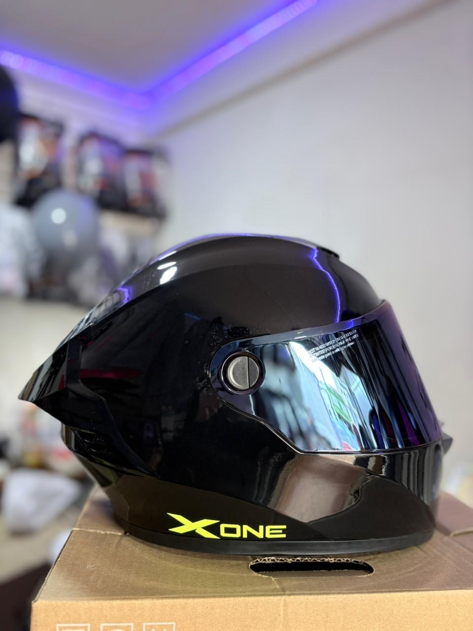 CASCO X-ONE X-500RS Solid BRILLANTE VS AZ M-L