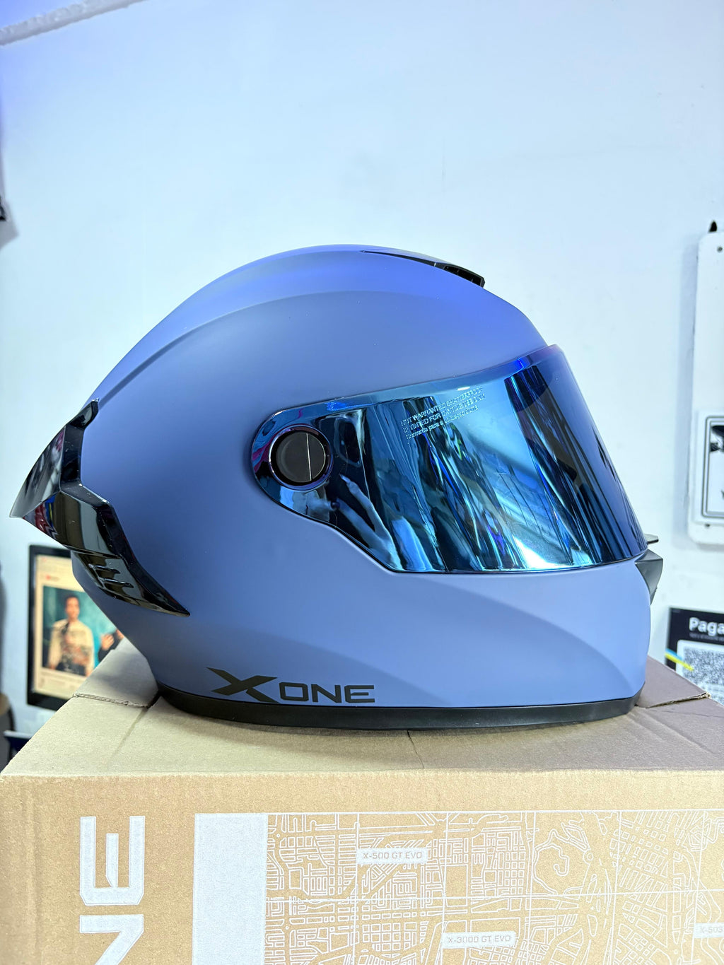 CASCO X-ONE X-500RS Solid AZ - VISOR AZ