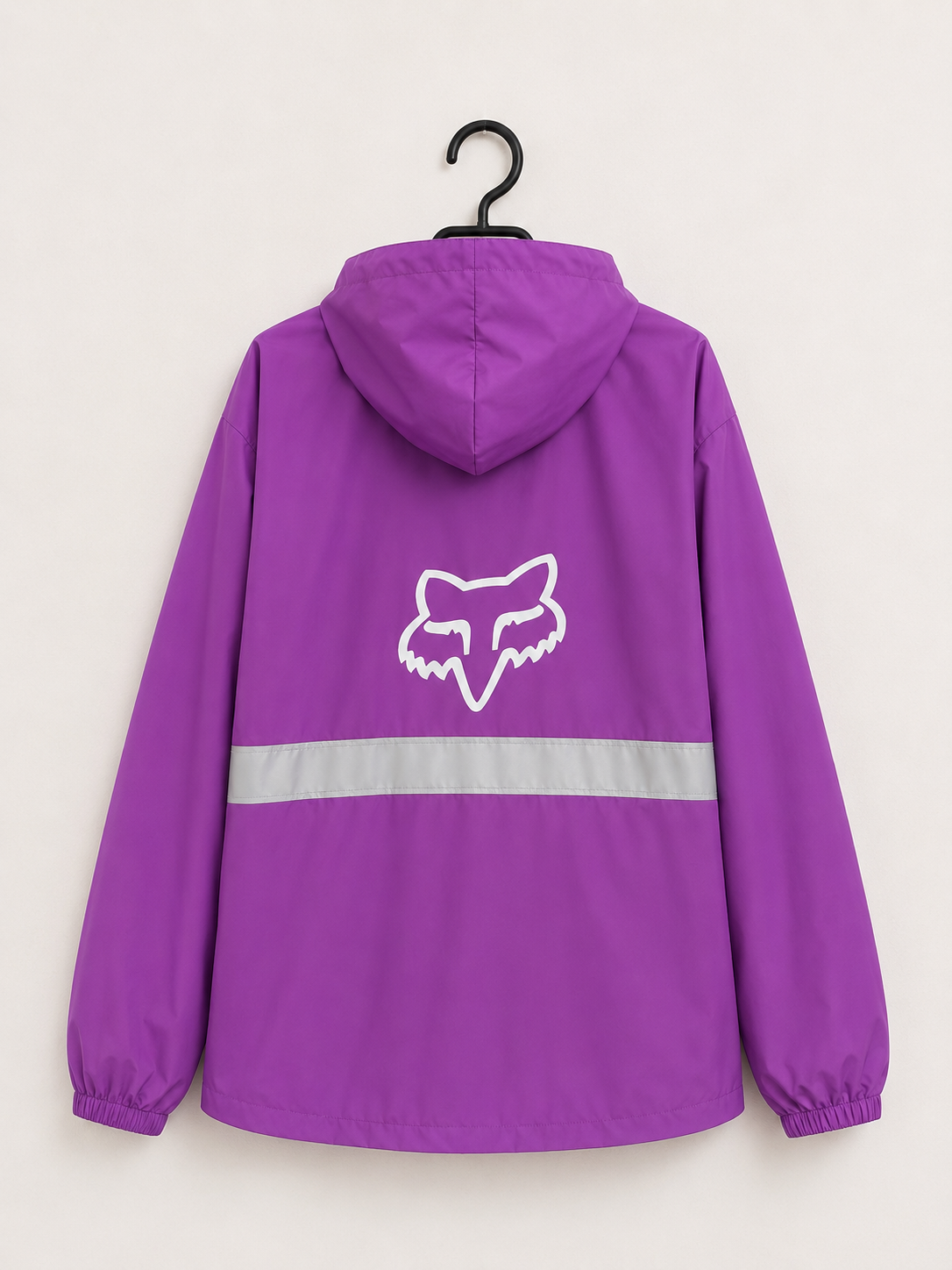 Chaqueta Reflectivas Doble Faz Morado