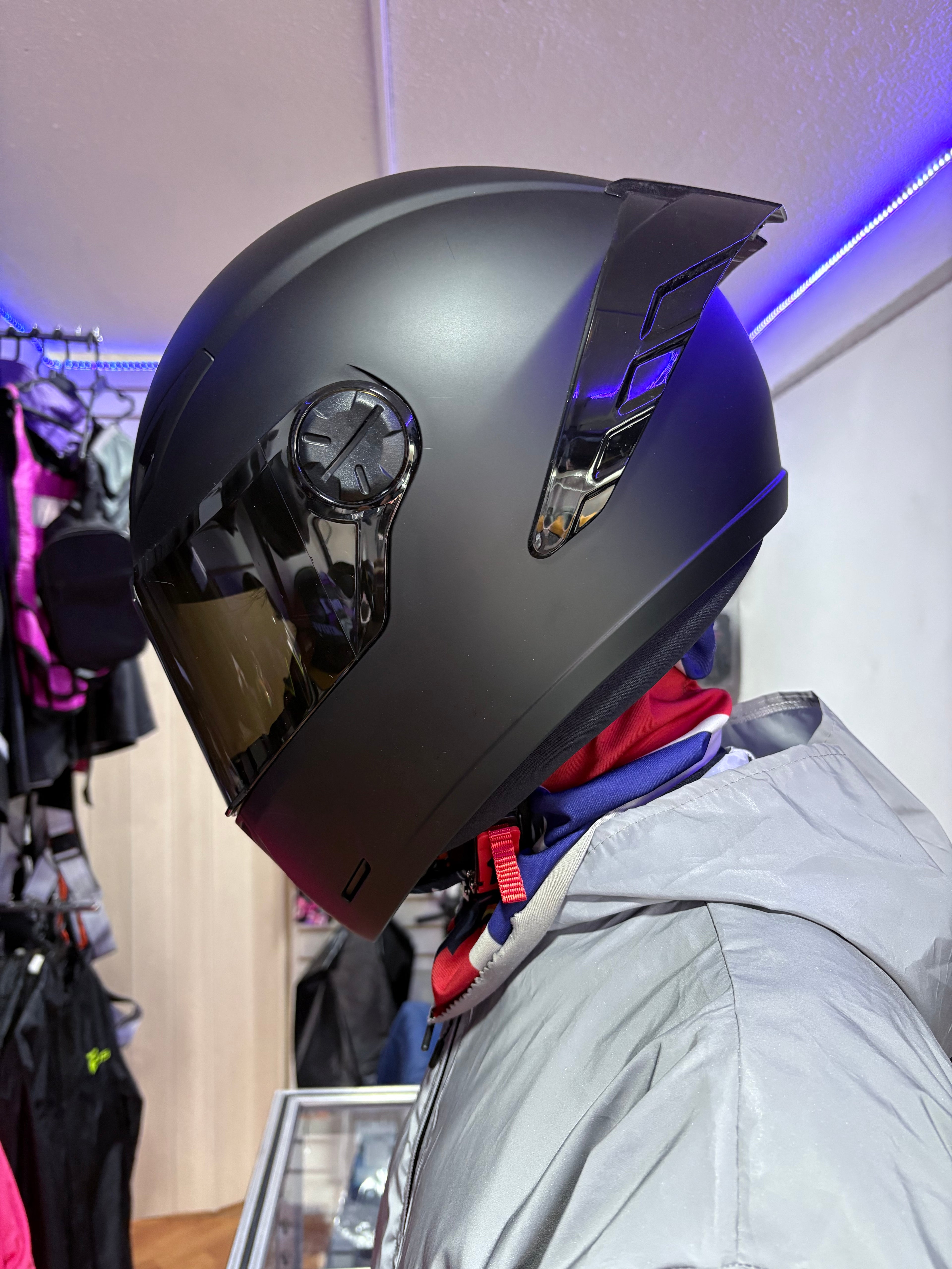 CASCO ICH 501SP NEGRO MATE