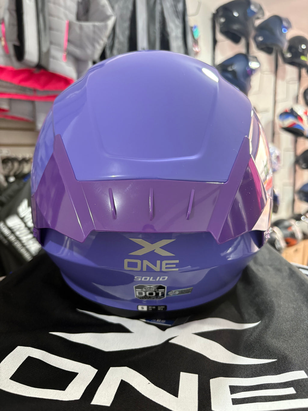 Casco XONE 500-RS Morado claro