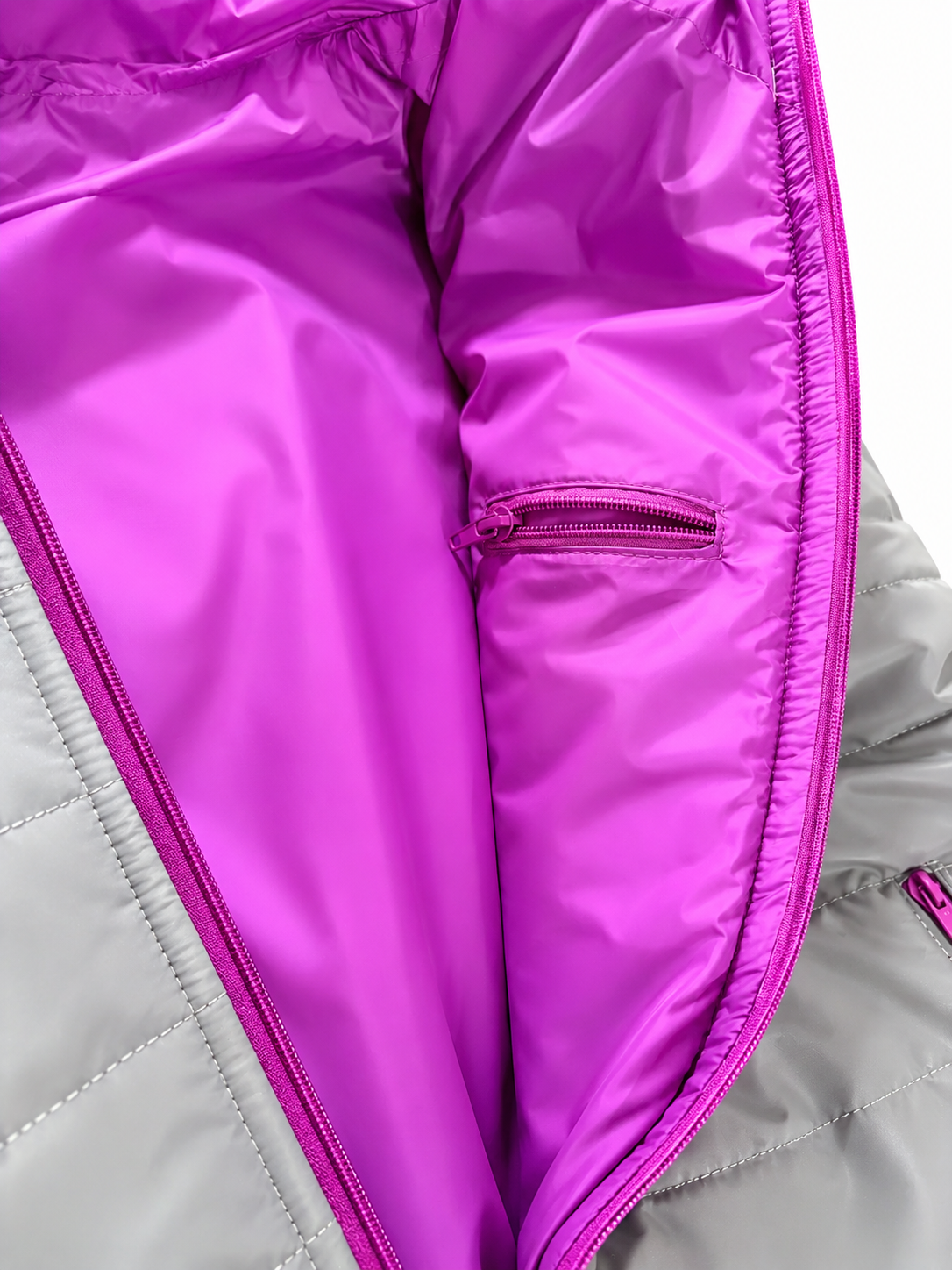 Chaqueta Reflectiva Acolchada Dama 💜