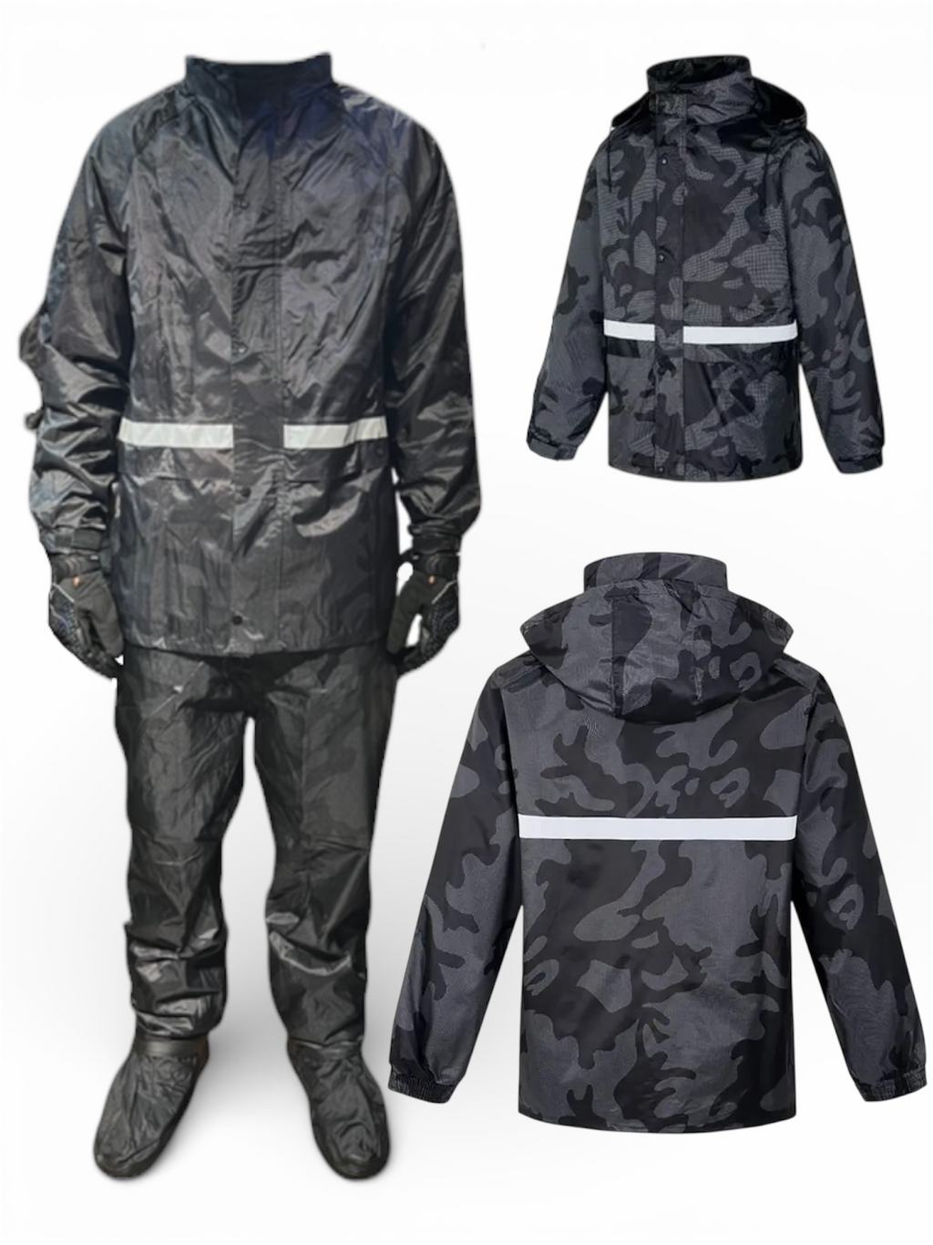 Impermeable camuflado importado