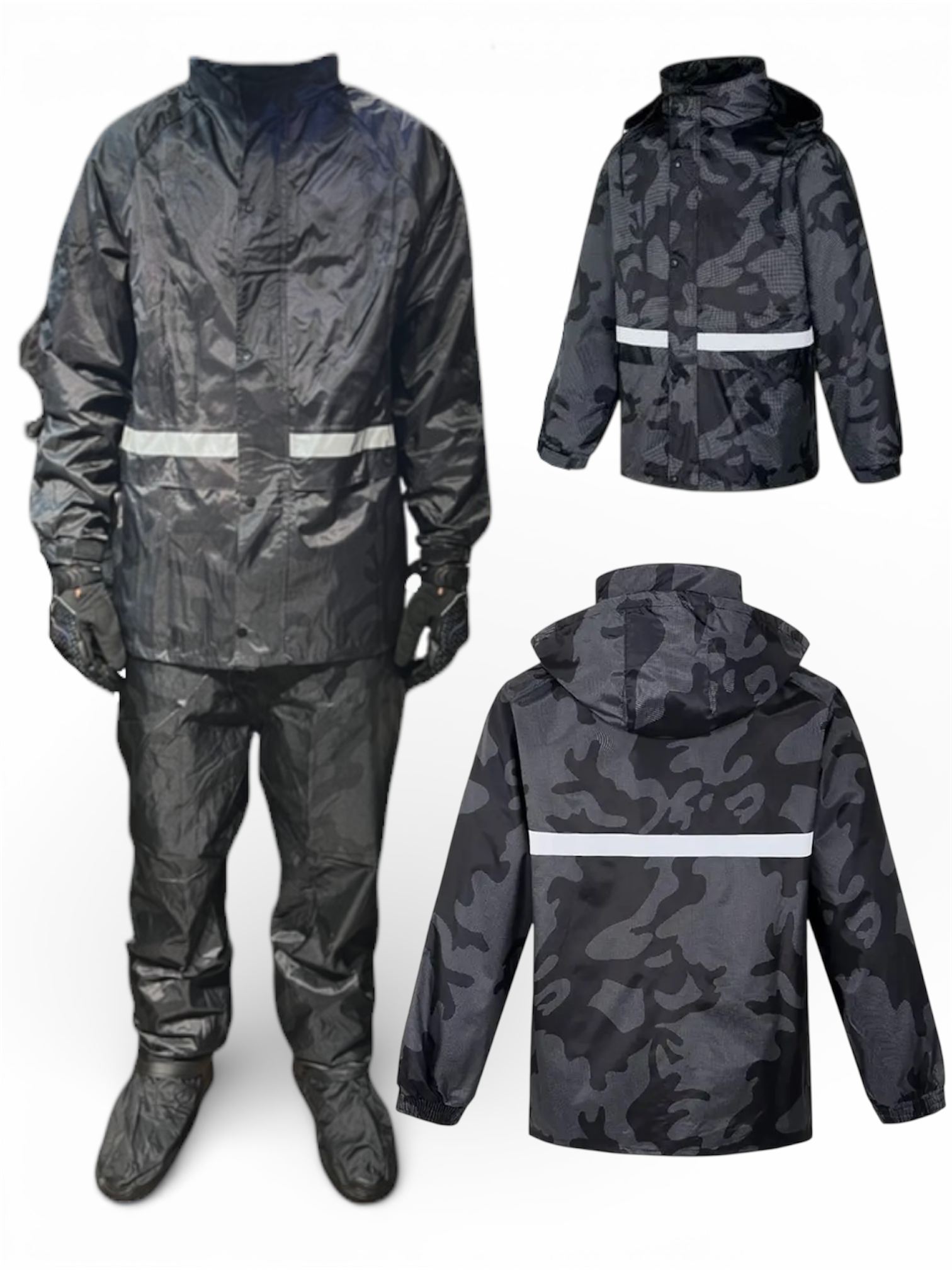 Impermeable camuflado importado