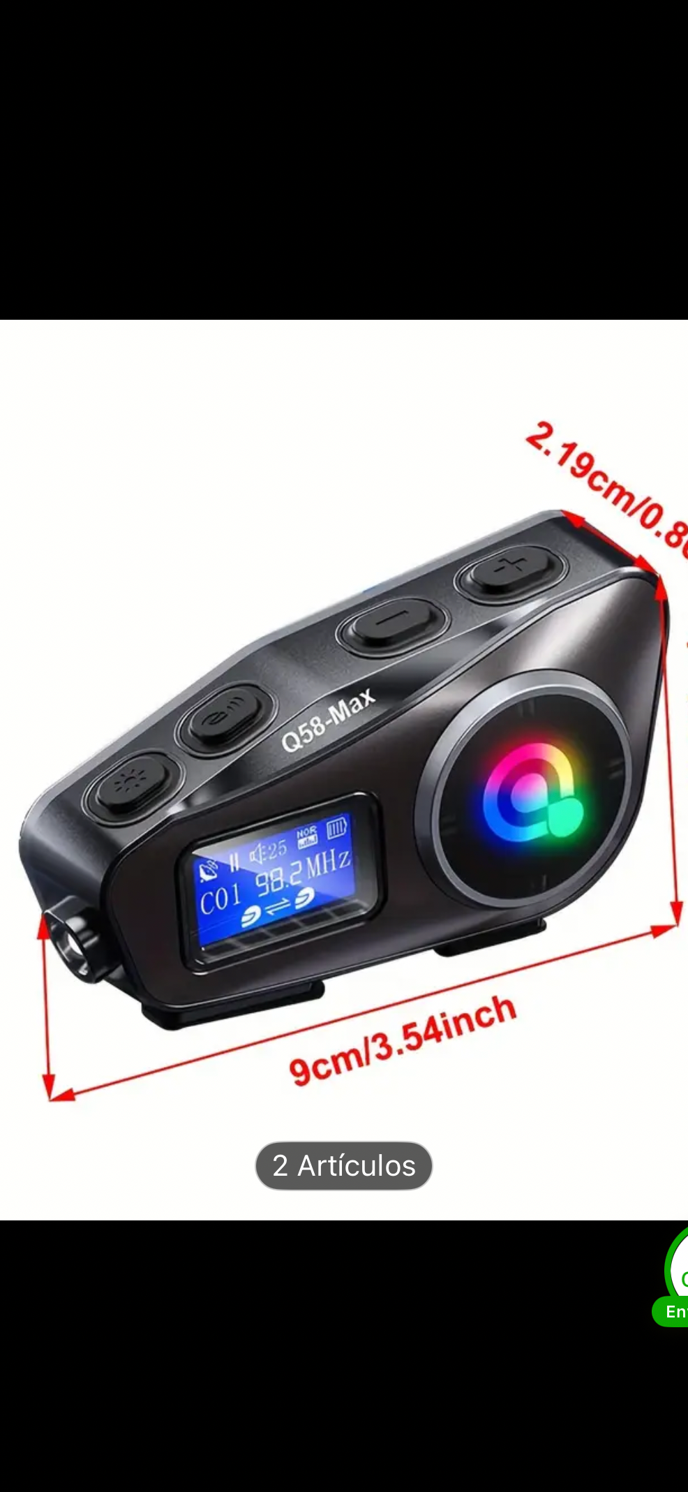 Intercomunicador Q58-Max