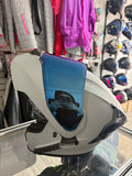 CASCO ABATIBLE X-ONE GRIS VS AZUL