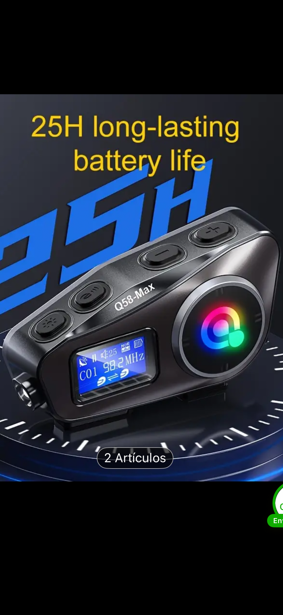 Intercomunicador Q58-Max