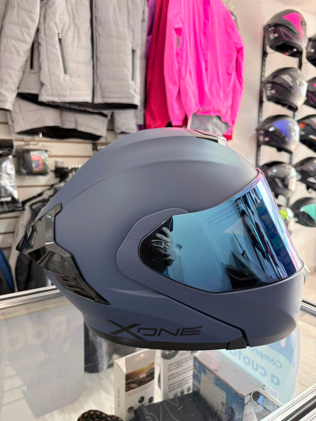 CASCO ABATIBLE X-ONE AZUL MARINO VS AZUL