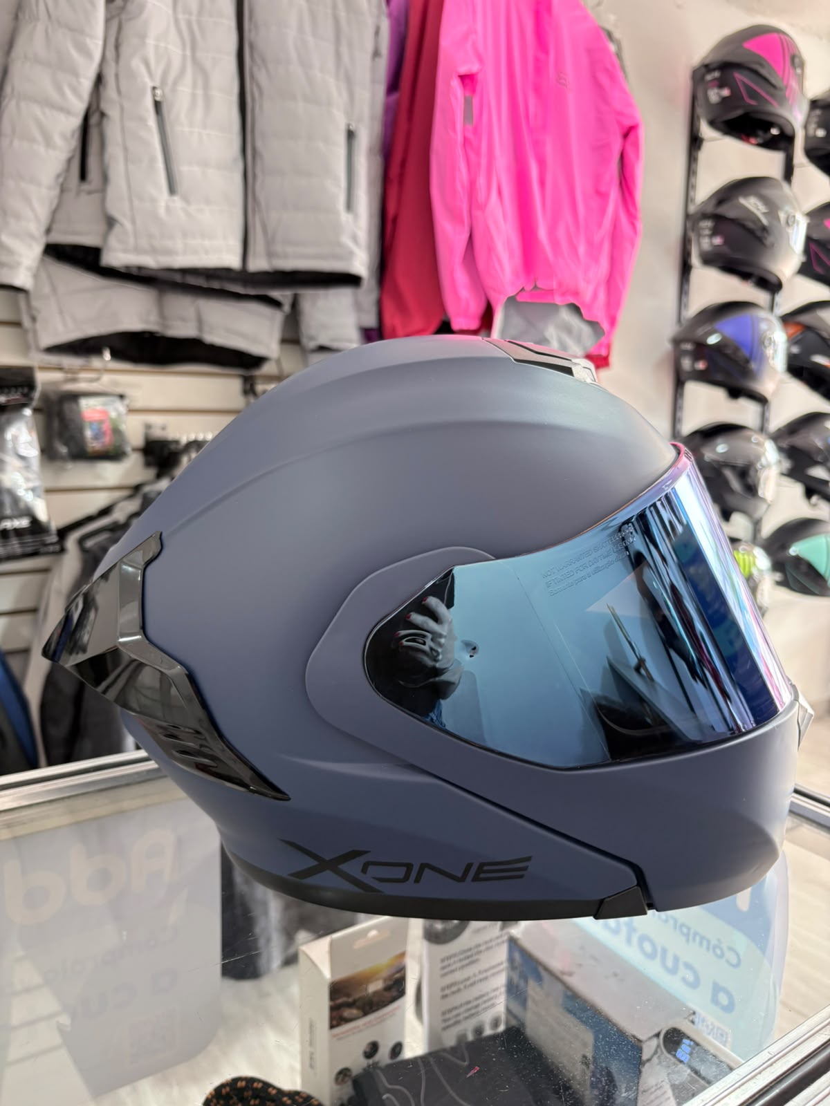 CASCO ABATIBLE X-ONE AZUL MARINO VS AZUL