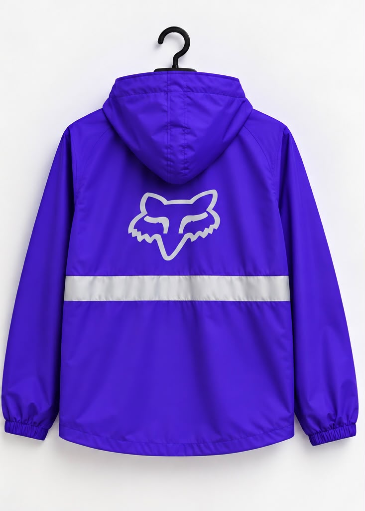 Chaqueta reflectiva doble faz Blueberry
