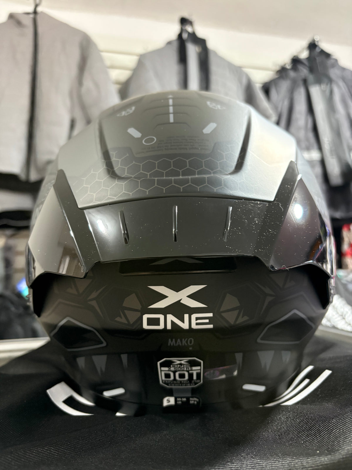 Cascos XONE 500-RS Mako gris