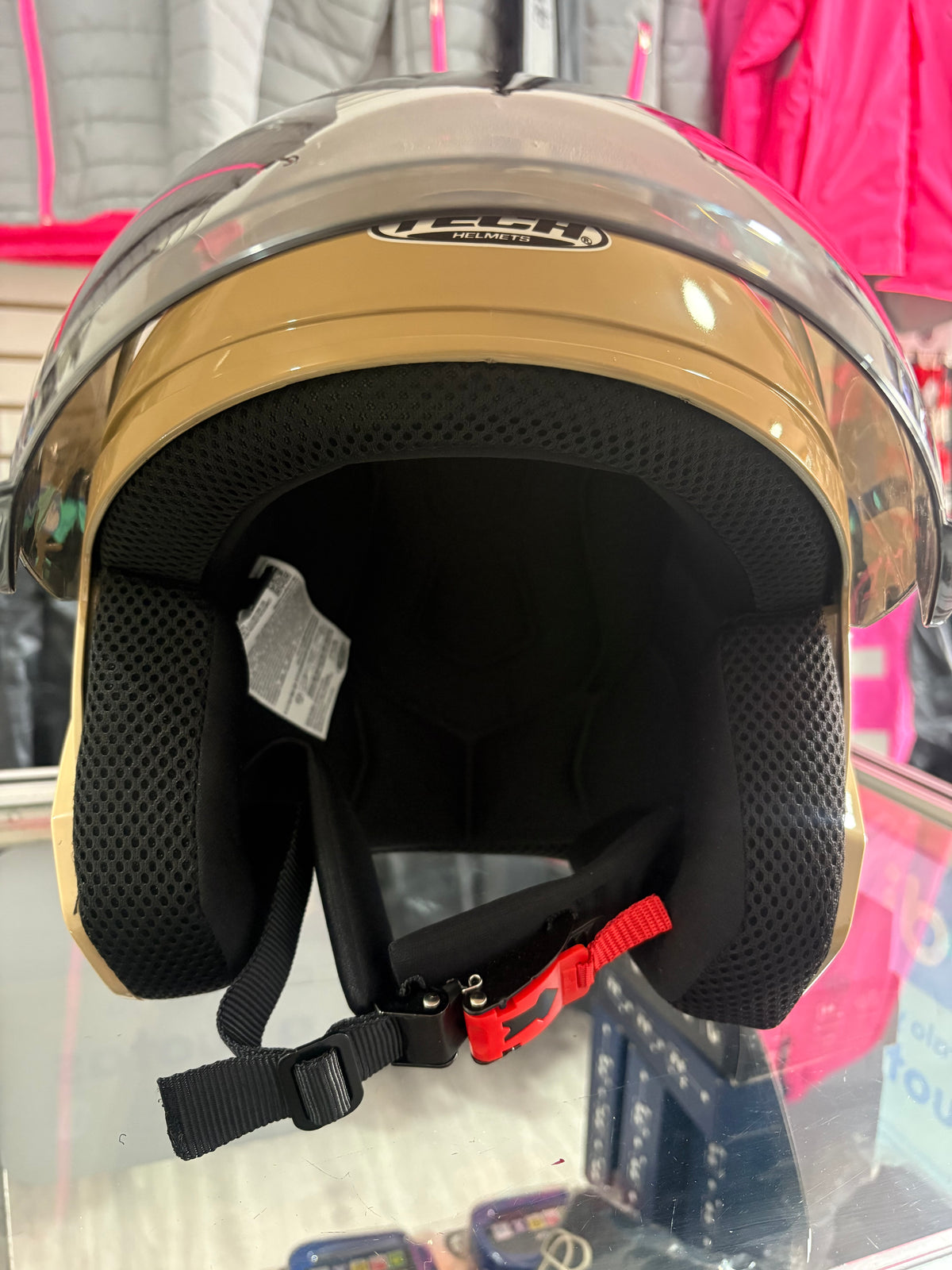 Casco abierto TECH Arena brillo