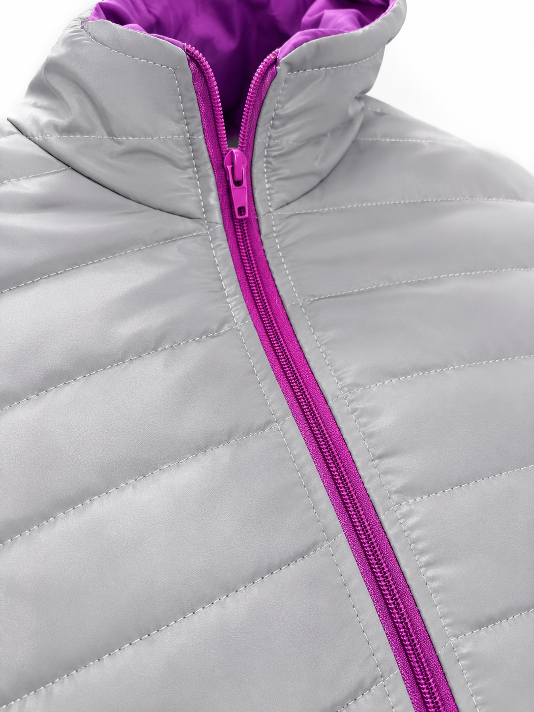 Chaqueta Reflectiva Acolchada Dama 💜