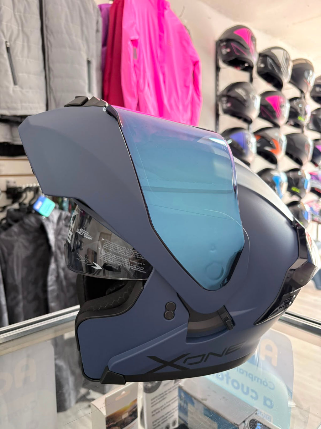 CASCO ABATIBLE X-ONE AZUL MARINO VS AZUL