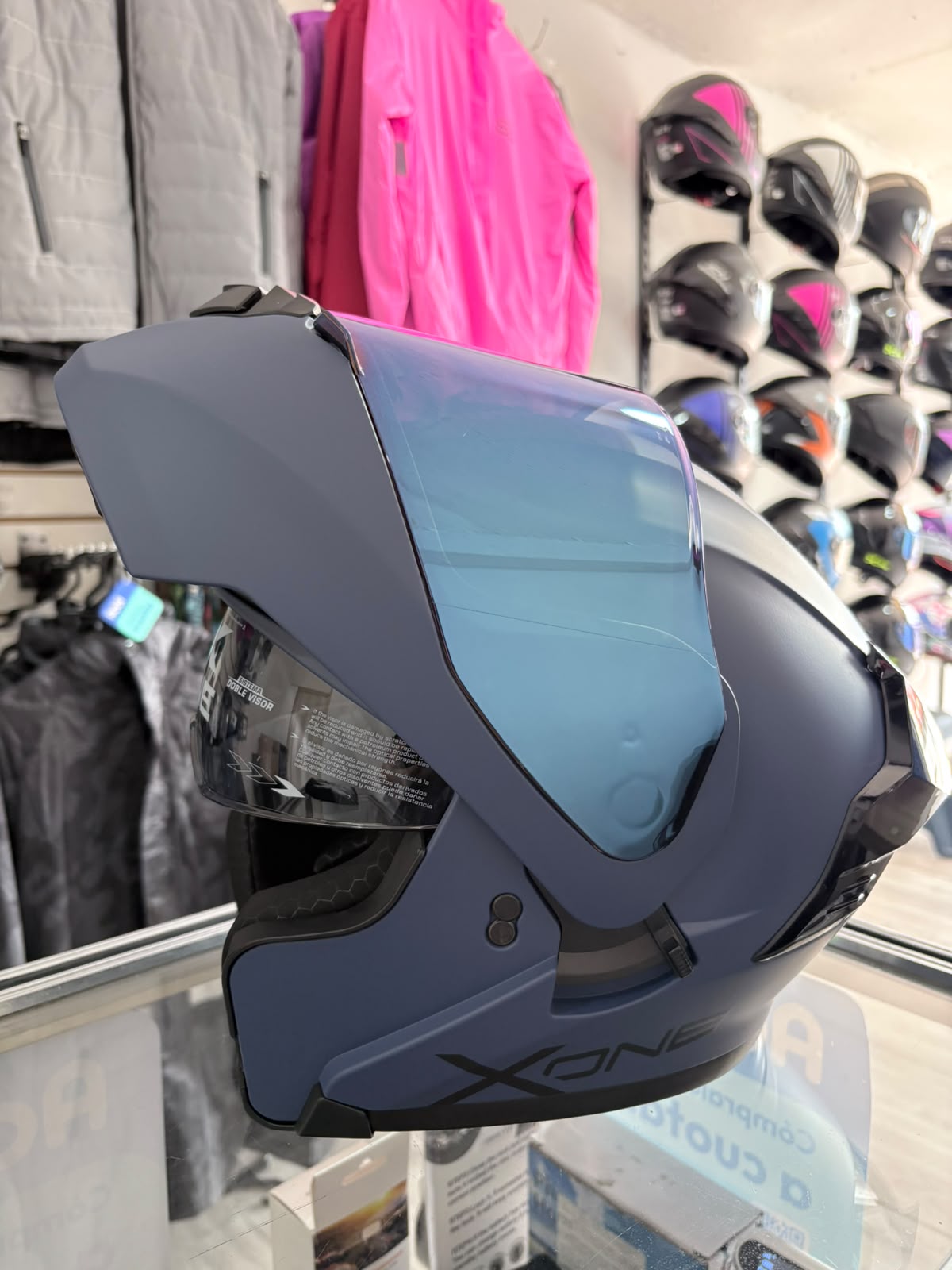 CASCO ABATIBLE X-ONE AZUL MARINO VS AZUL