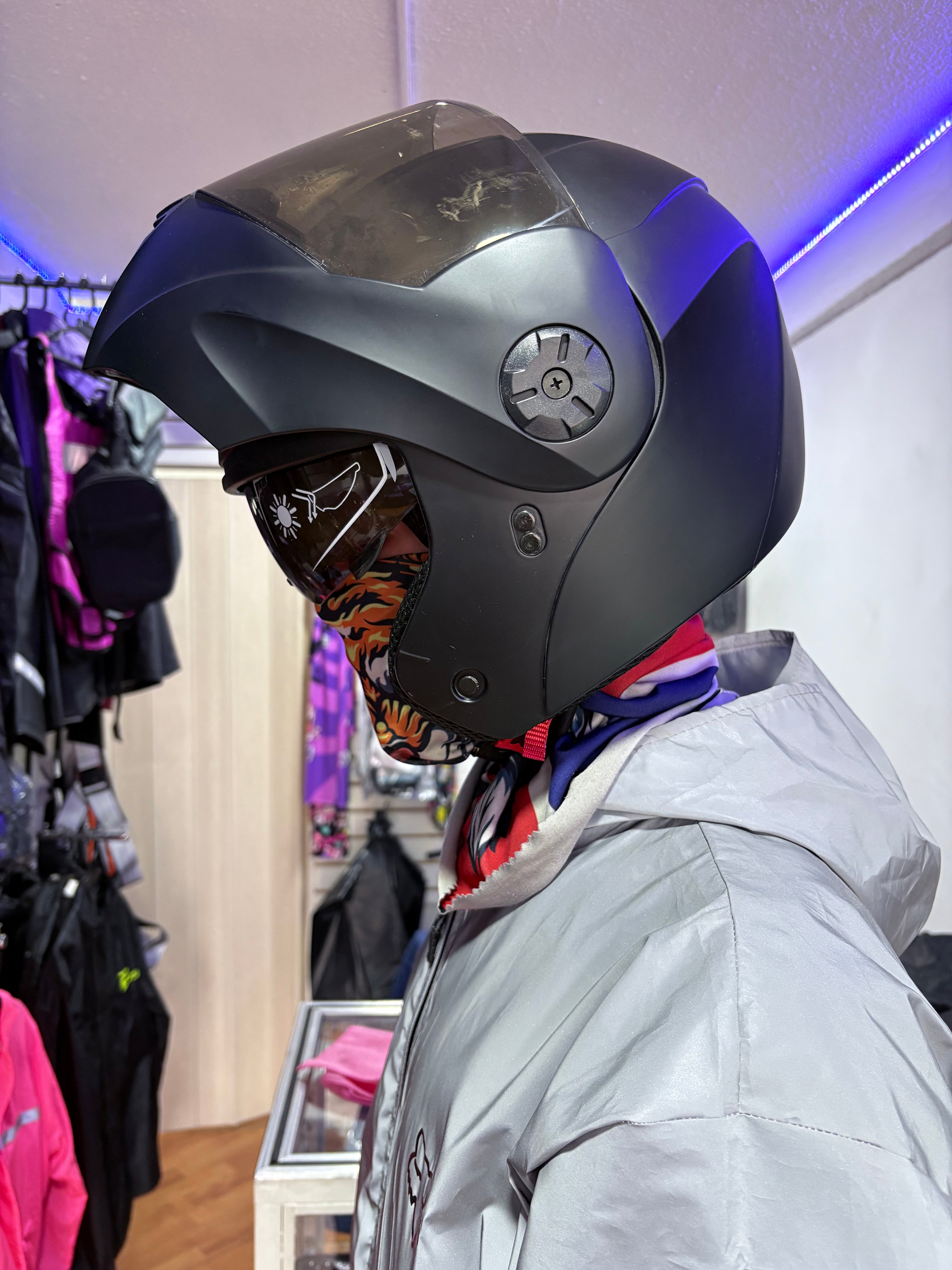 Casco Abatible ich 3110 negro mate