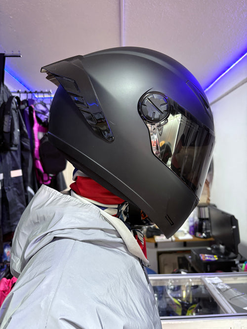 CASCO ICH 501SP NEGRO MATE