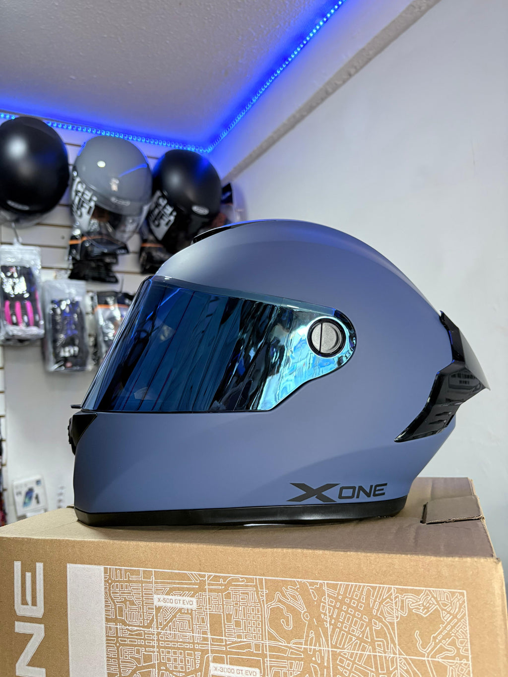 CASCO X-ONE X-500RS Solid AZ - VISOR AZ