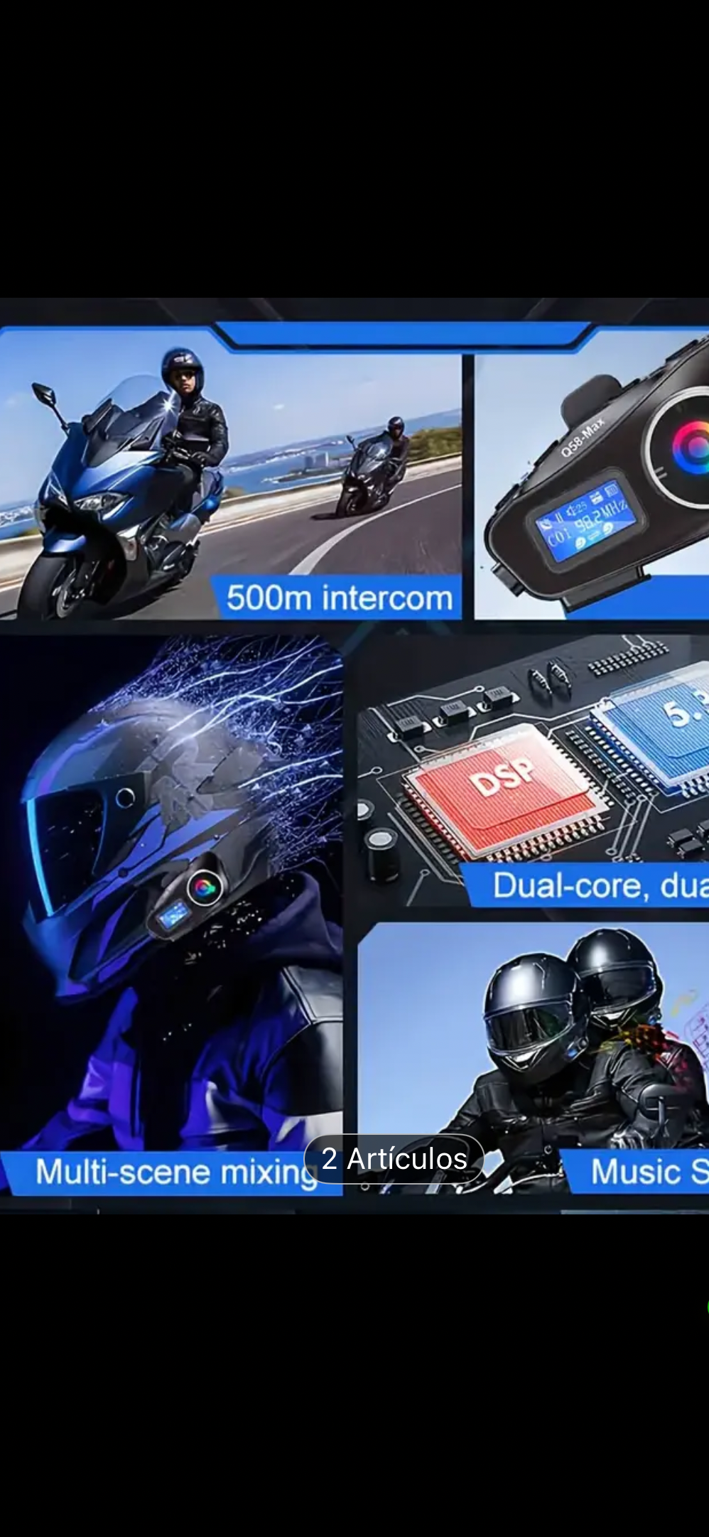 Intercomunicador Q58-Max